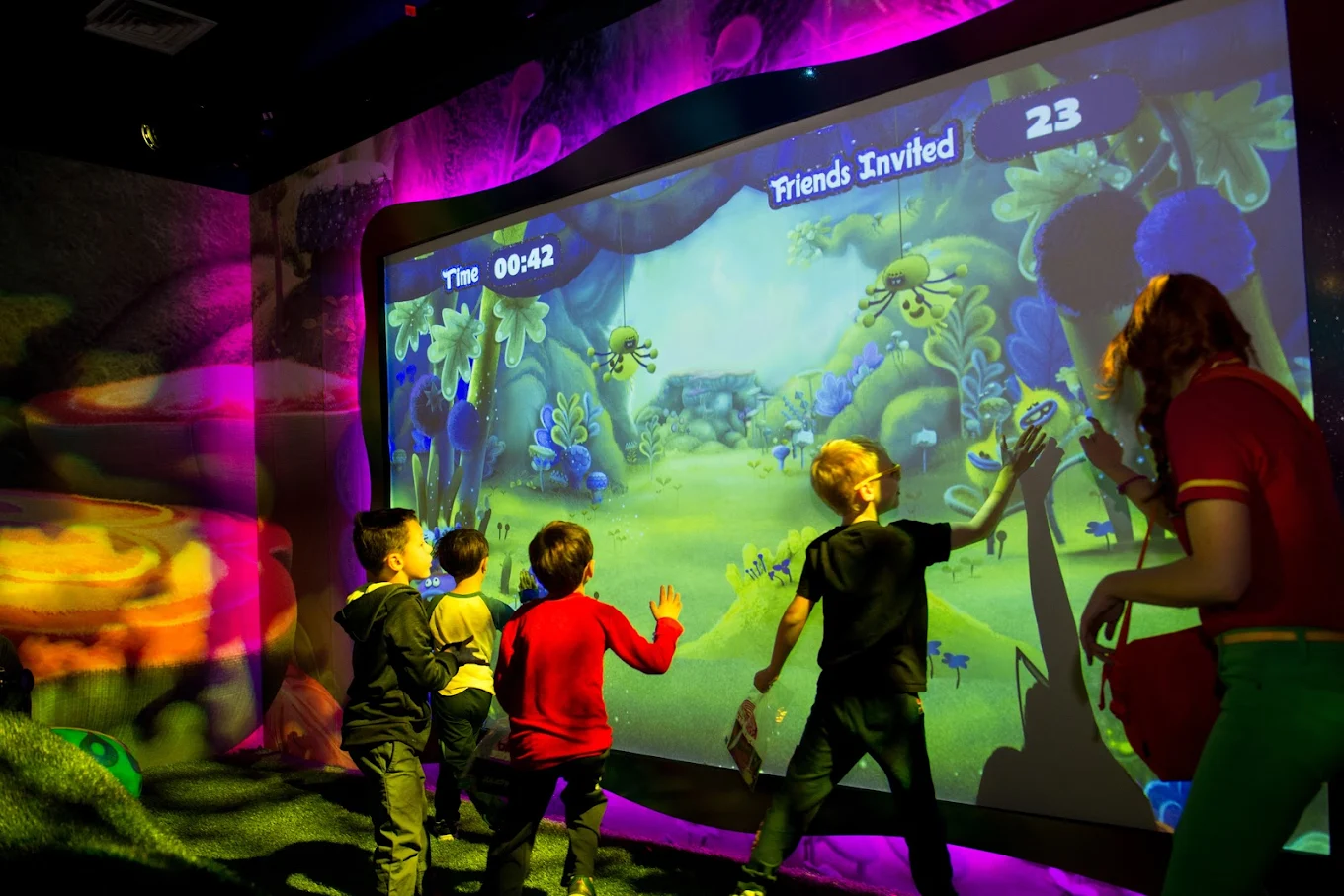 Trolls The Experience · Multi-Floor Installation